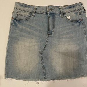 NWT - Celebrity Pink Denim Mini Skirt  Size1